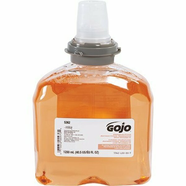 Bsc Preferred GOJO Antibacterial Foaming Soap - 1,200 mL Refill, 2PK S-12765